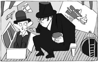 Jaimito en el gabinete del doctor Caligari