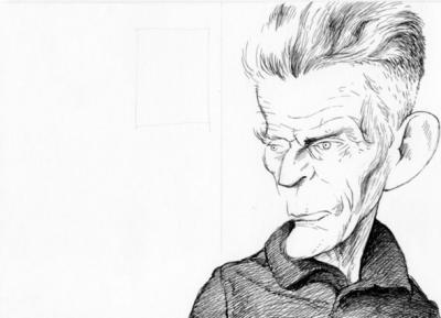 Beckett a punto de callarse