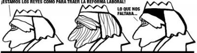 Rajoy quiere la reforma laboral para Reyes